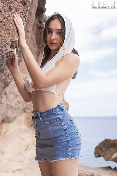 Geeta in Ocean Sigh from Amour Angels - 2/20