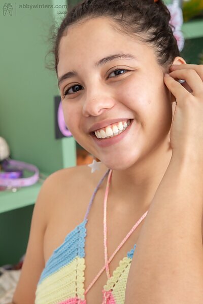 Amalia P in pierced nipples - 1/16 Amalia P in pierced nipples from abbywinters.com - 1/16