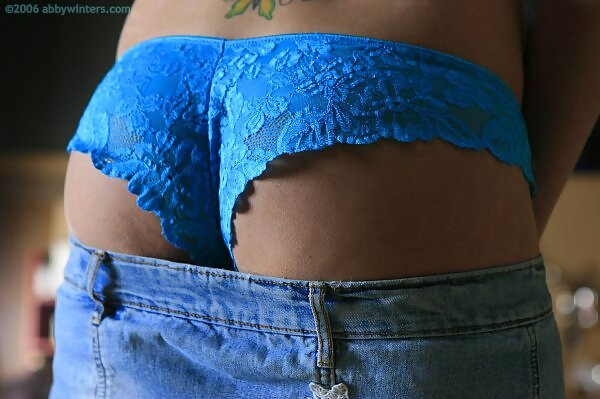 Anita R in blue panties from Abby Winters - 5/16