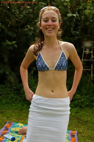 Annabel in a blue bikini from Abby Winters - 1/16