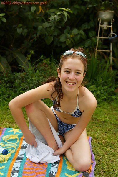 Annabel in a blue bikini - 2/16 Annabel in a blue bikini from Abby Winters - 2/16