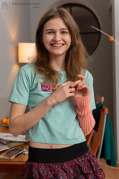 Jenni R in pink pantyhose - 2/16 Jenni R in pink pantyhose from abbywinters.com - 2/16