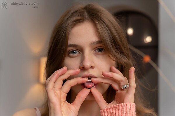 Jenni R in pink pantyhose - 4/16 Jenni R in pink pantyhose from abbywinters.com - 4/16