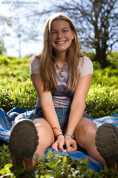 Sahara in saucer nipples and large labia - 1/16 Sahara in saucer nipples and large labia from abbywinters.com - 1/16