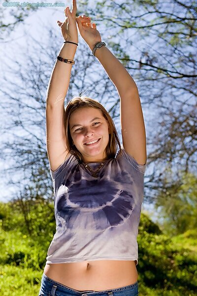 Sahara in saucer nipples and large labia - 3/16 Sahara in saucer nipples and large labia from abbywinters.com - 3/16