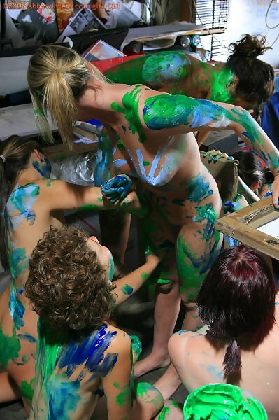 Screenprinting Girls from Abby Winters - 7/16