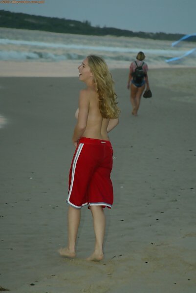 Susie's big natural boobs at the beach - 4/16 Susie's big natural boobs at the beach from Abby Winters - 4/16