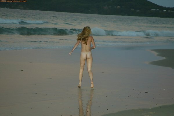 Susie's big natural boobs at the beach from Abby Winters - 5/16