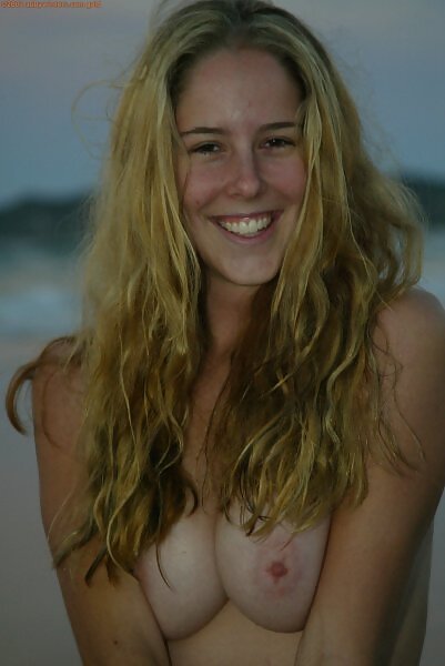 Susie's big natural boobs at the beach from Abby Winters - 9/16
