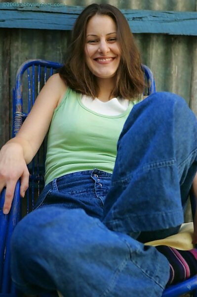 Sylvia P in blue panties from Abby Winters - 1/16