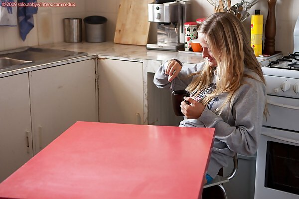 Alena in blue underwear - 1/16 Alena in blue underwear from abbywinters.com - 1/16