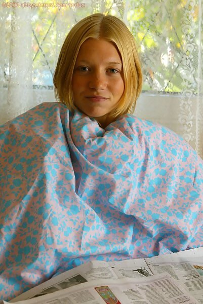 Belinda in a see-through tank top from abbywinters.com - 3/16