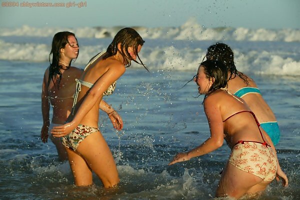 Four girls at the beach - 4/16 Four girls at the beach from abbywinters.com - 4/16