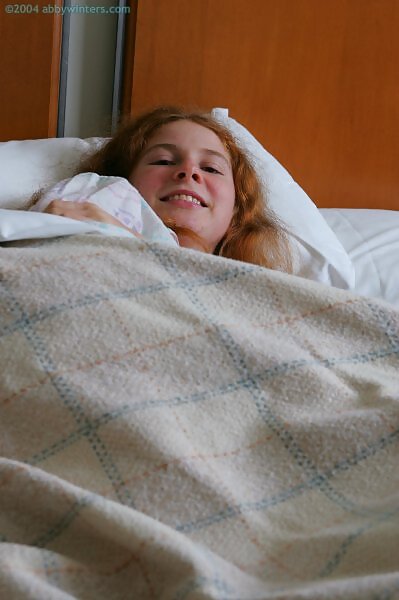 Isabel naked in bed - 1/16 Isabel naked in bed from abbywinters.com - 1/16