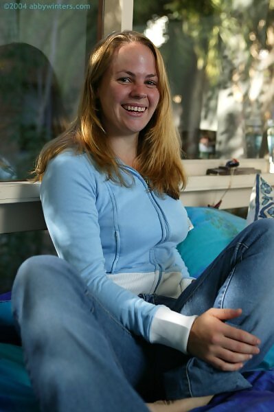 Karris in blue lingerie from abbywinters.com - 1/16