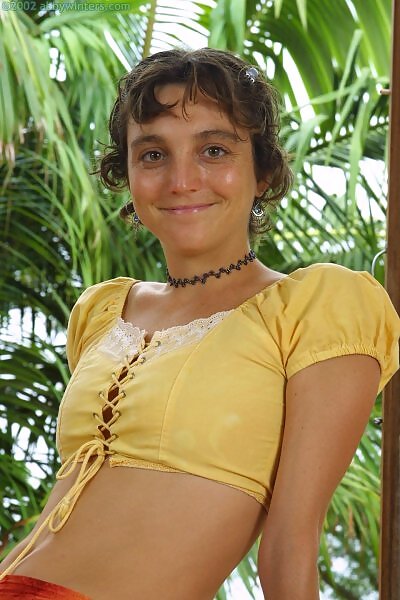 Kaya's creamy hairy pussy from abbywinters.com - 1/16