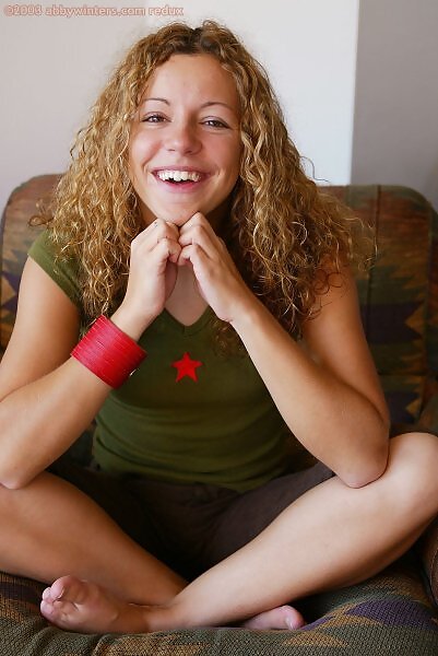 Lene in white cotton panties - 1/16 Lene in white cotton panties from abbywinters.com - 1/16