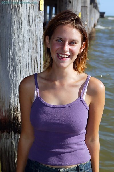 Lucy H shows off her wet bush - 1/16 Lucy H shows off her wet bush from abbywinters.com - 1/16