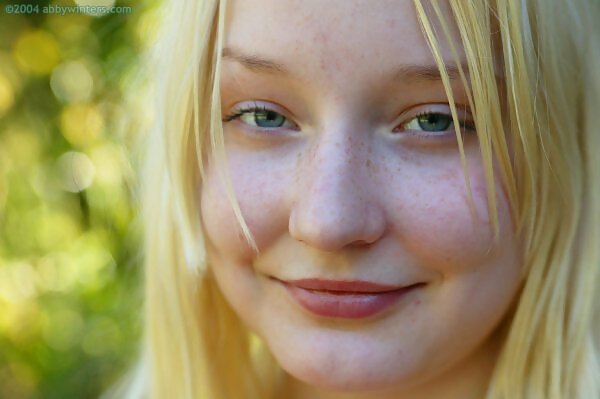 Macy lifts up her dress from abbywinters.com - 1/14