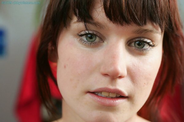 Ollie pulls down her panties from abbywinters.com - 4/16