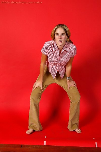 Susie pulls down her panties from abbywinters.com - 2/16