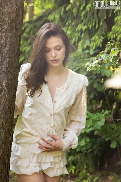 Adina in Silent Garden from Amour Angels - 6/20