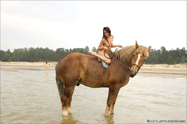 Maria in Horsing Around from MPL Studios - 2/12