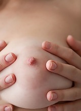 Nicole big pink nipples