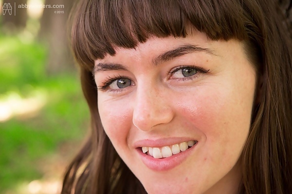 Billie T all natural brunette outdoors from Abby Winters - 13/16