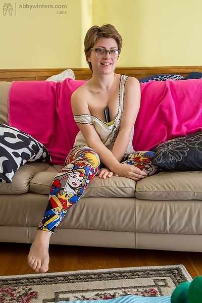 Bryn yellow underwear from Abby Winters - 1/16