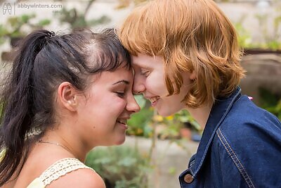 Ekaterina and Emma sweaty lesbian lovers