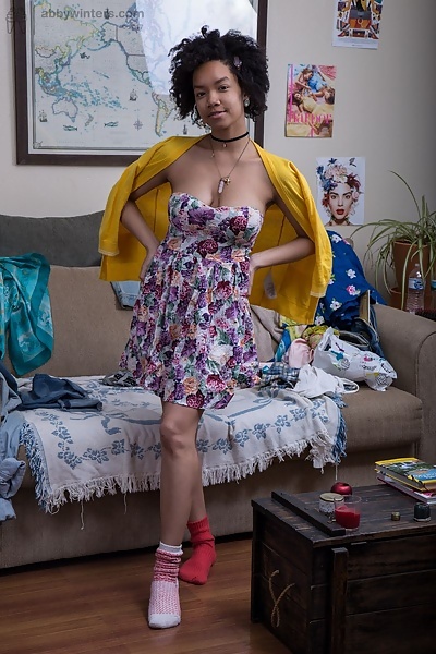 Serena pancake areolas from Abby Winters - 1/12
