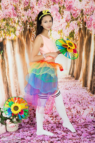 Lada in Bright Rainbow from Amour Angels - 1/20