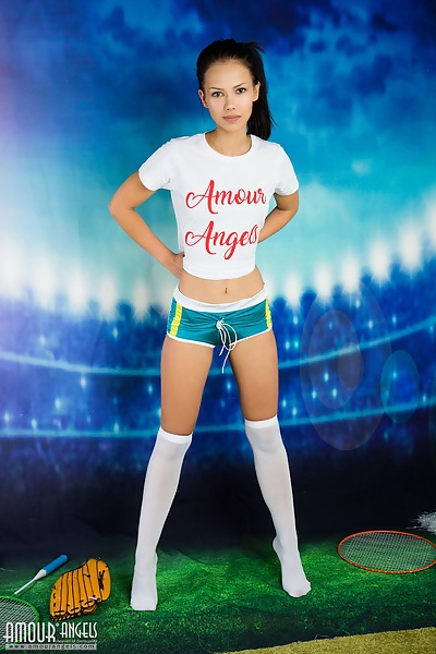 Lada in New Fan from Amour Angels - 4/20