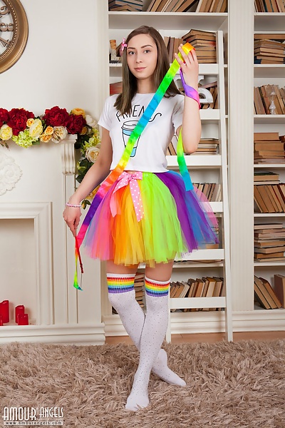 Raisa in Rainbow Girl from Amour Angels - 3/20