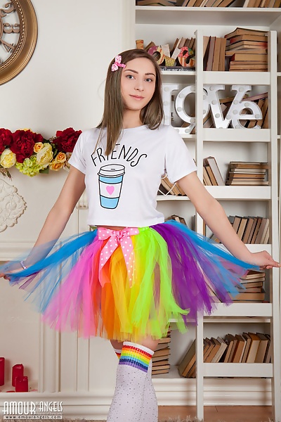 Raisa in Rainbow Girl from Amour Angels - 4/20