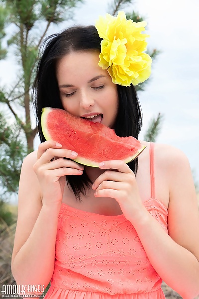 Stacy in Summer fruit from Amour Angels - 3/20