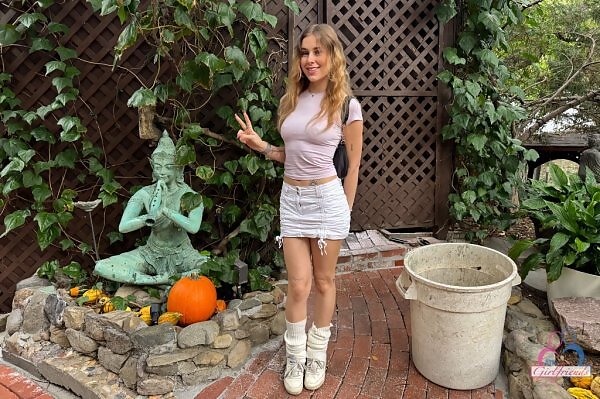 Fiona Peaches in Beach Date and Spreading Behind the Scenes from ATK Galleria - 8/20