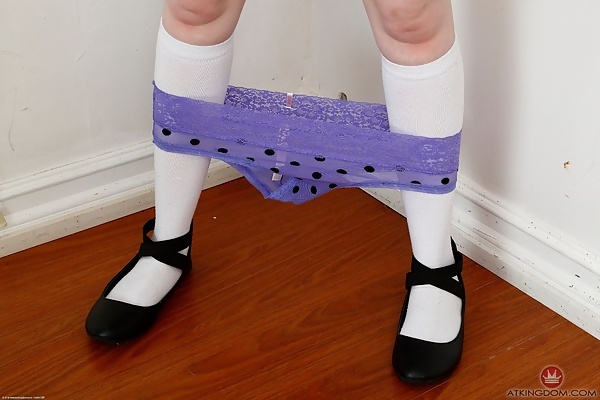 Krystal Orchid panties and upskirt from ATK Galleria - 10/16