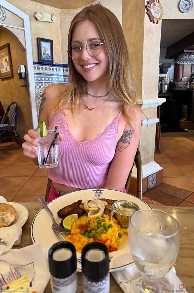 Lucy Foxx in Behind the Scenes Beach Date from ATK Galleria - 15/20