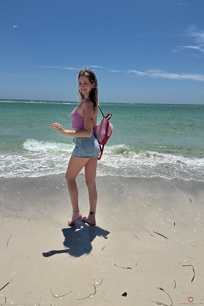 Lucy Foxx in Behind the Scenes Beach Date from ATK Galleria - 19/20