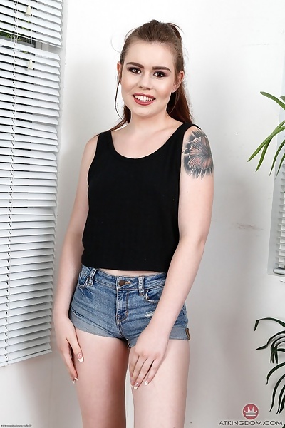 Nora Hamilton jean shorts from ATK Galleria - 4/20