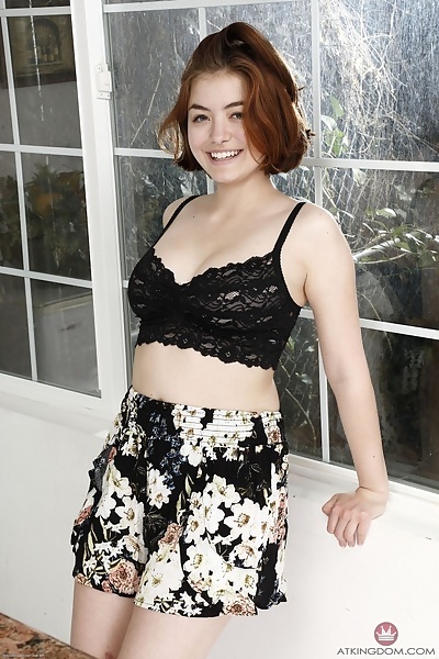 Aria Sky black bra from ATK Hairy - 3/20