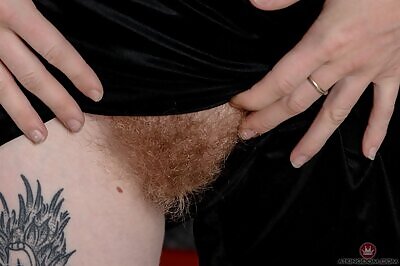 Ivy Blair nerdy hairy blonde with pale skin