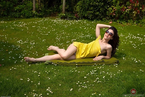 Matilda hairy in the backyard from ATK Hairy - 3/20