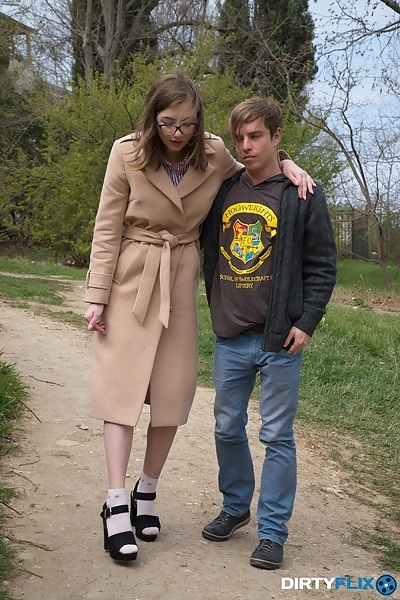 Eliza Thorne in Massage and sex for nerdy teen from Dirty Flix - 3/15