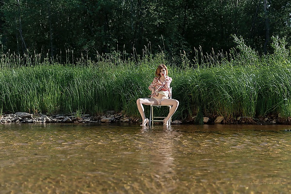 Hannah nude in a river from Fame Girls - 2/15