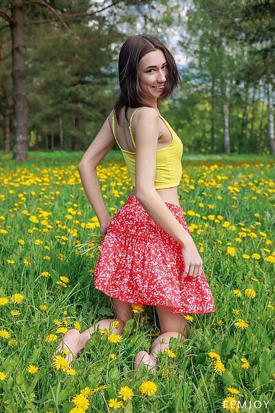 Yeva in In the Garden from Femjoy - 1/15