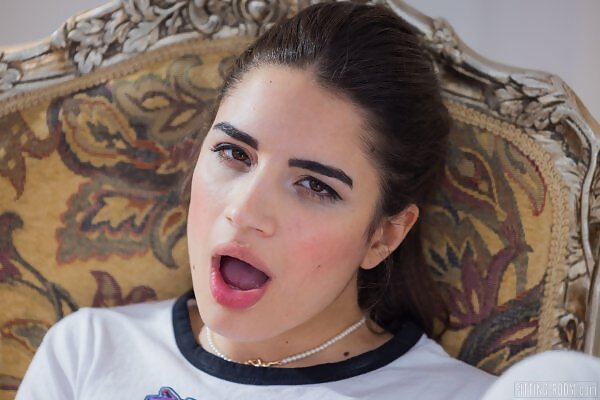 Candie Luciani in College Girl Wet Panties from Fitting Room - 9/10