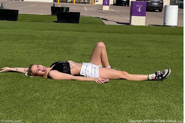 Erica in Parking & Vibrator from FTV Girls - 20/20